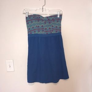 Sleeveless mini sun dress